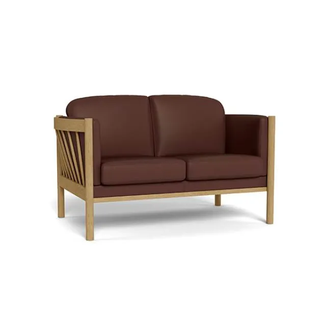 Erling Christensen Møbler Julie 2 personers lædersofa