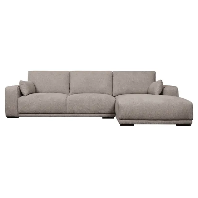 Erling Christensen Møbler California sofa med chaiselong - Højrevendt - Brun
