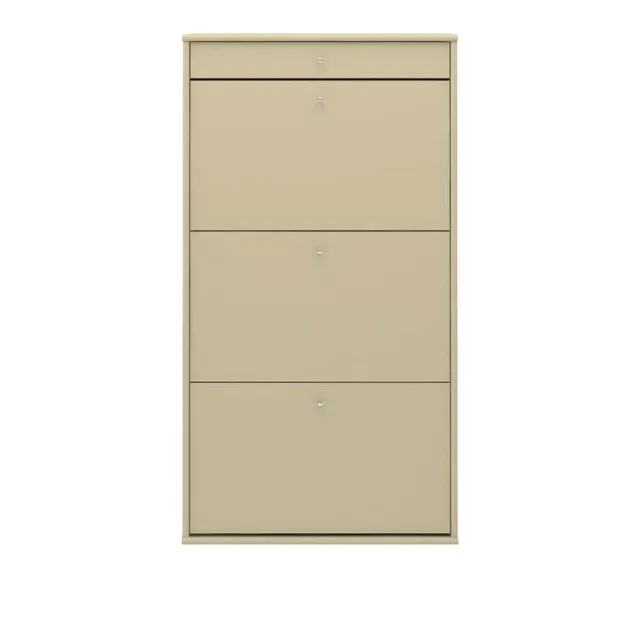 Mistral Skoskab med 4 skuffer - Beige 99 Beige