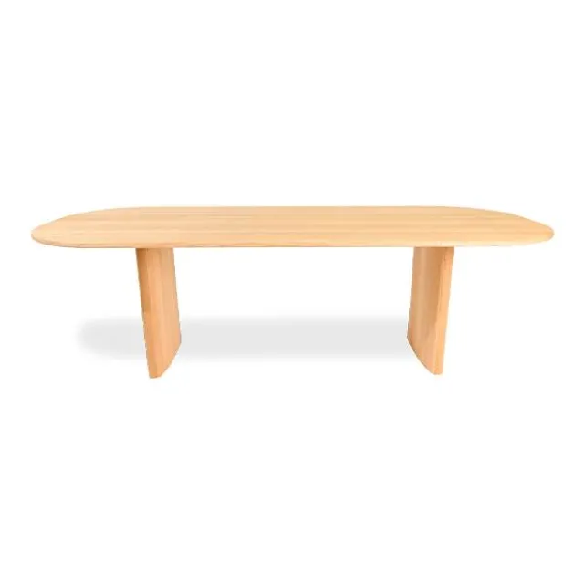Wood Zone WZ.07 spisebord - 300 x 100 cm - Valnød / RMC Pure