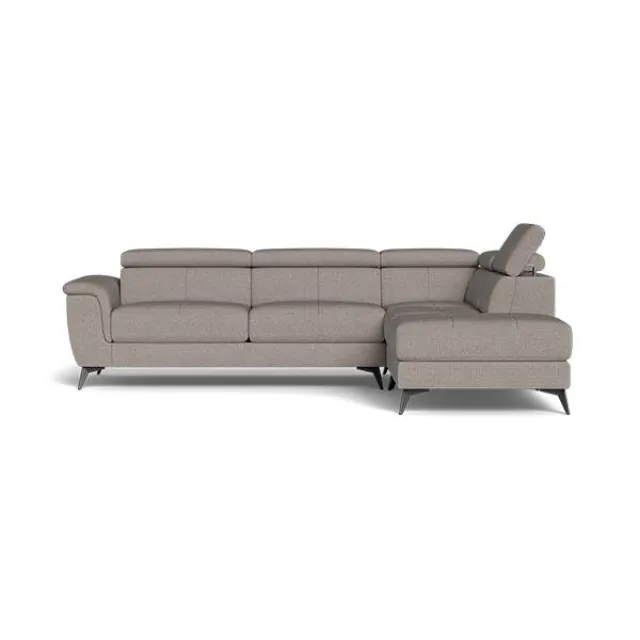 Erling Christensen Møbler Betis hjørnesofa med justerbare nakkestøtter - beige