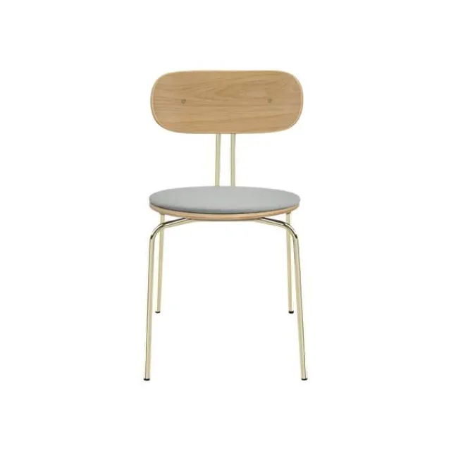 Umage Curious spisebordsstol - Messing stel / Sterling