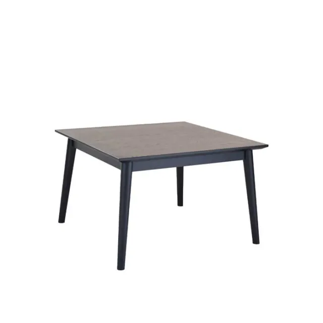 Erling Christensen Møbler Viking - Sofabord 80 x 80 cm - Sortbejdset eg