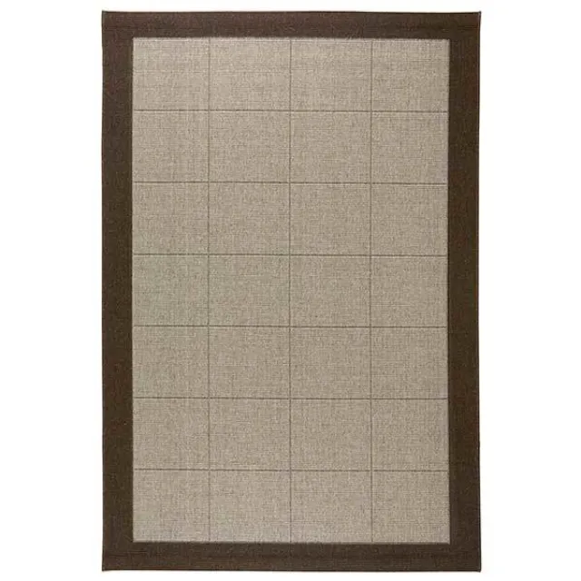 HC Interior Rugs Casablanca fladvævet tæppe - Brun - 80x150 cm