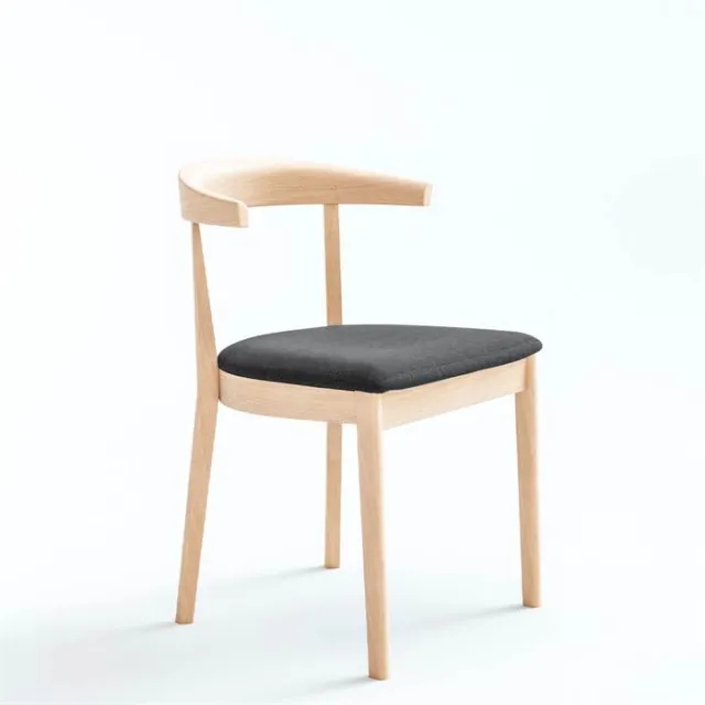 Skovby SM52 spisebordsstol - Eg massiv naturolie - Stofgruppe 1