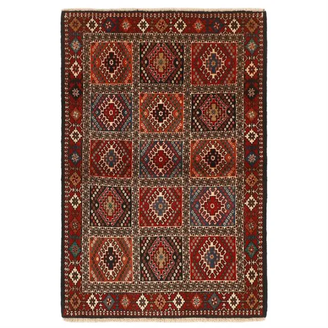 Reza Ægte tæppe Iran Yalameh - 102x148 cm