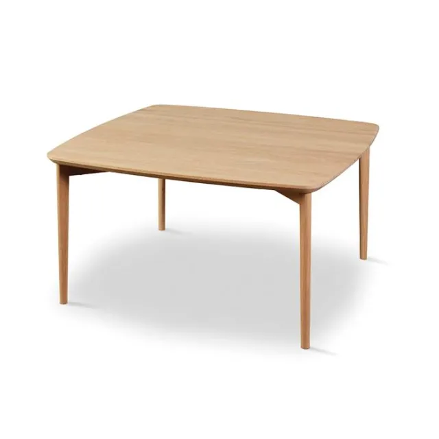 Skovby SM242 / SM265 sofabord - 99 x 99 cm - Bordplade: Massiv olieret eg