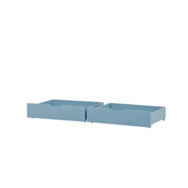Hoppekids Skuffesæt på hjul, til 70x160 dream blue Dream Blue
