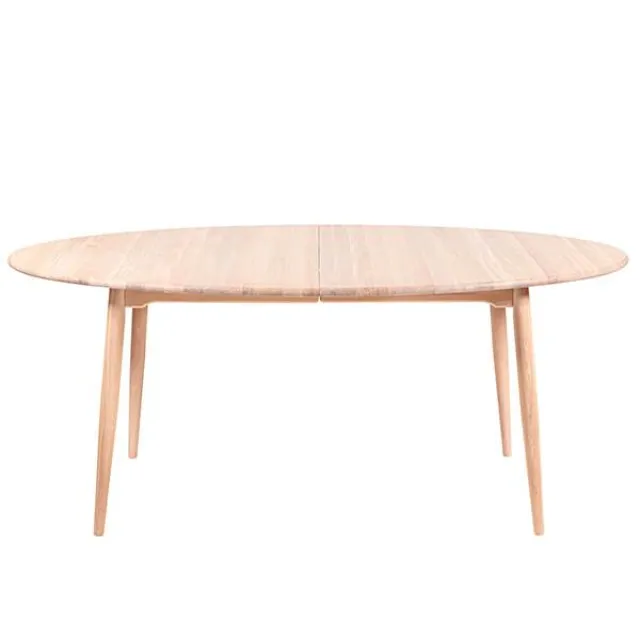 Haslev Symphony 76 spisebord - massiv/træben - 105 x 180 cm.