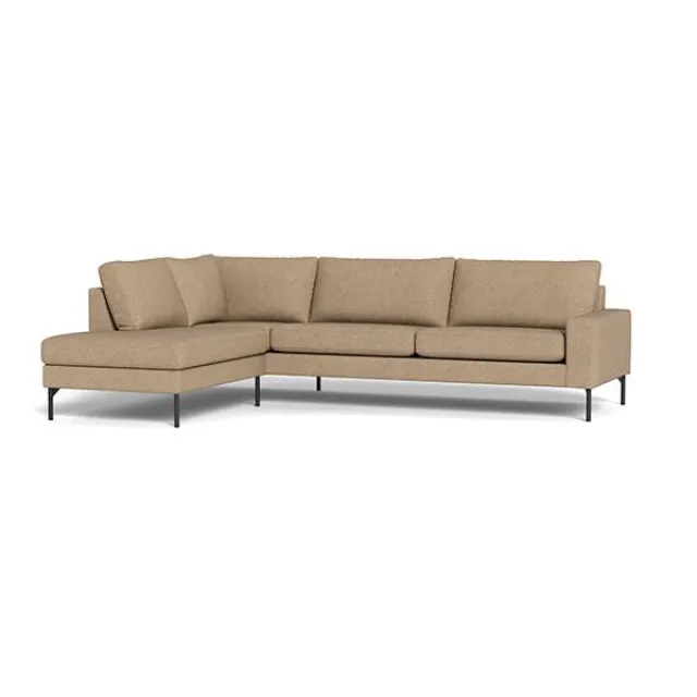 Erling Christensen Møbler Sindal sofa med open-end - Beige brown