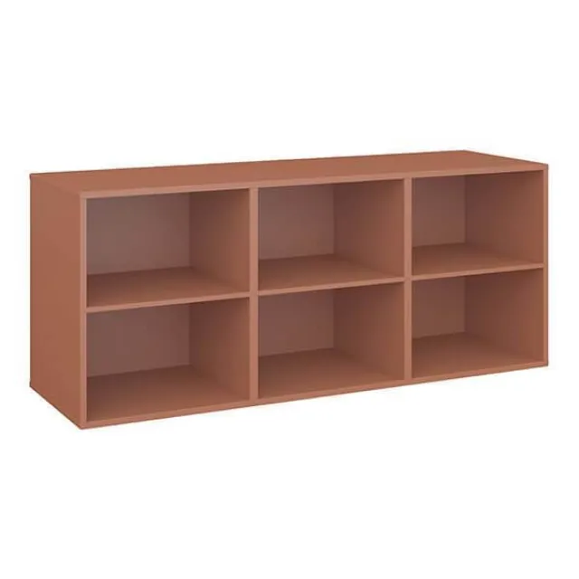 Keep by Hammel skab med 3 faste hylder - modul 005 - terracotta