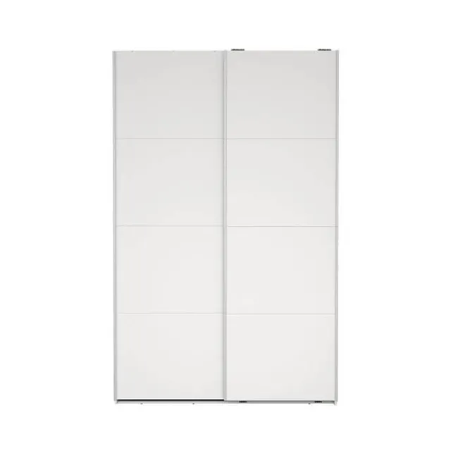 Tvilum Bergamo garderobeskabe med hvide låger - 140 x 220 cm