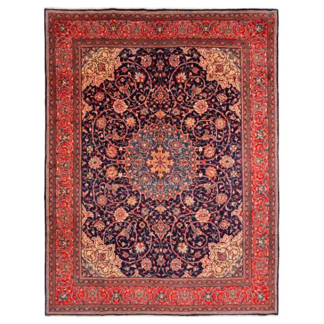 Reza Ægte tæppe Iran Keshan - 299 x 394 cm