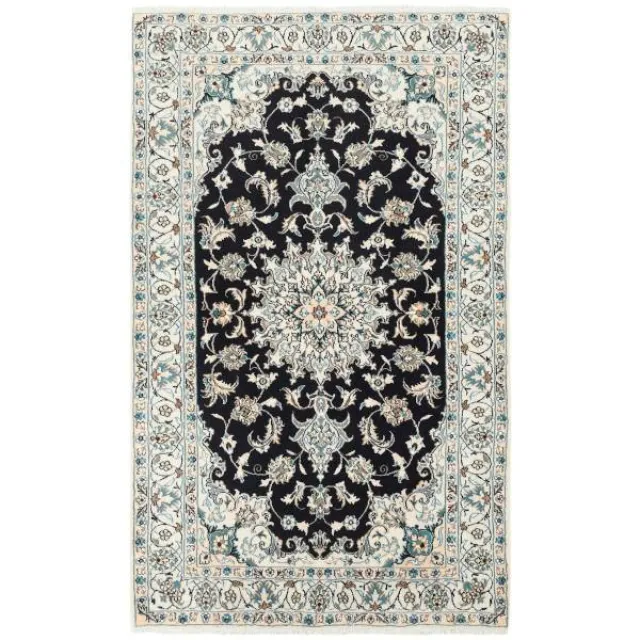 Reza Ægte tæppe Iran Nain Kashmar - 125 x 202 cm