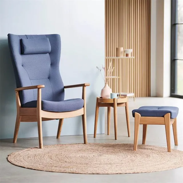 Farstrup Furniture Farstrup Comfort - Plus 5960 - Lænestol  med skammel