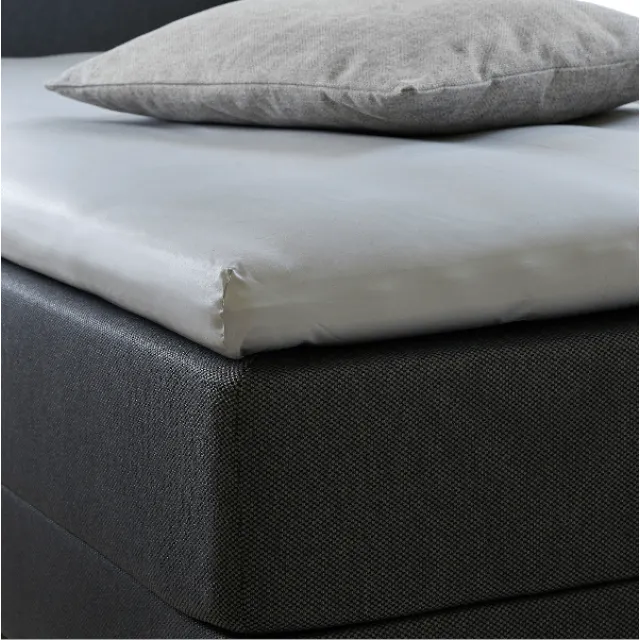 Erling Christensen Møbler HMT Percale kuvertlagen - lys grå - 90x190 cm.