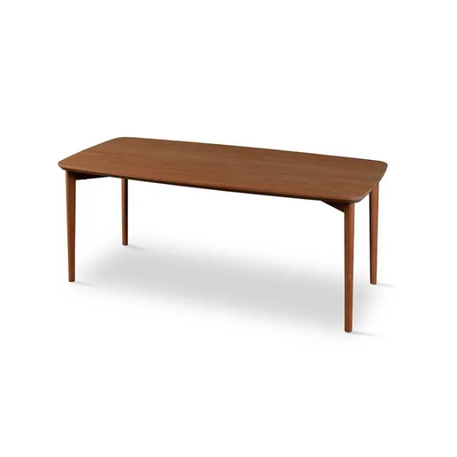 Skovby SM244 / SM265 sofabord - 130 x 65 cm - Bordplade: Naturolieret valnød