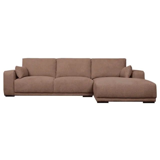 Erling Christensen Møbler California sofa med chaiselong - Højrevendt - Rust