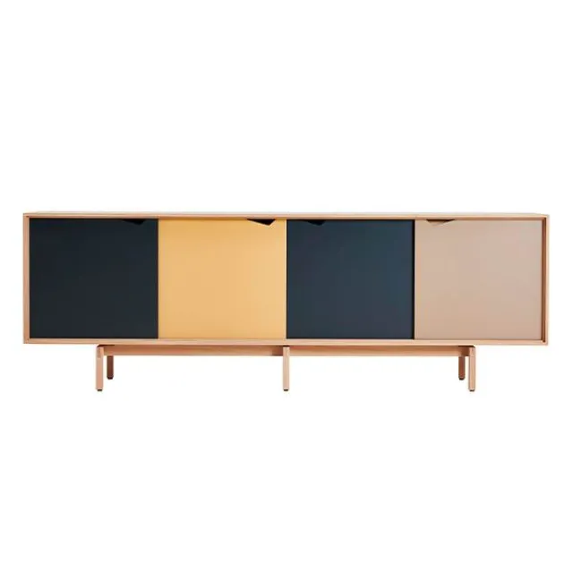 Andersen Furniture S1 sideboard - Hvidolieret eg - Multi Earth