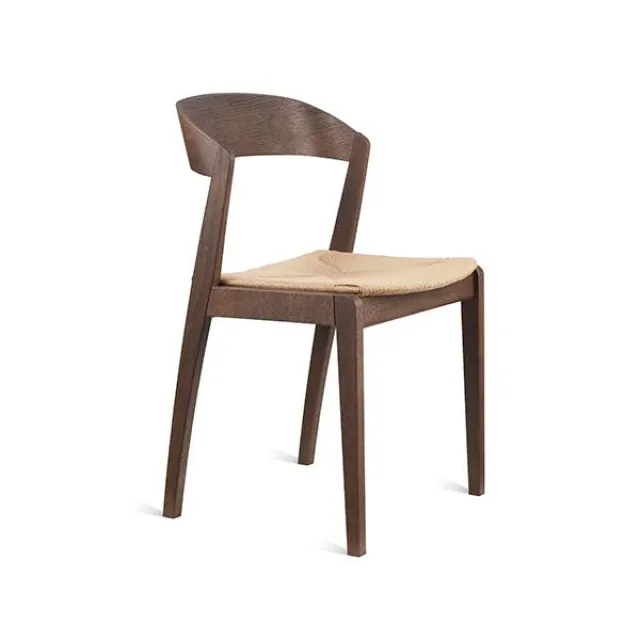 Skovby SM827 spisebordsstol - Massiv eg mokka