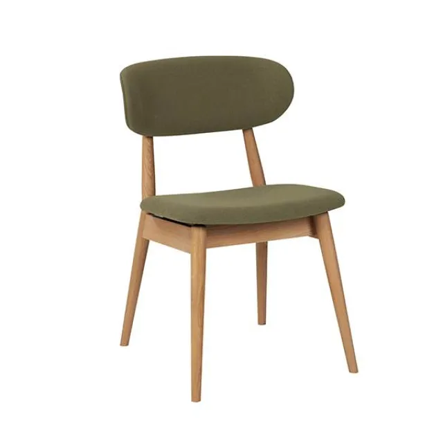 PBJ Designhouse PBJ Alius spisebordsstol - Lakeret eg - Læder